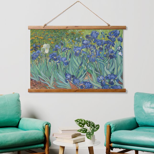 Irises Van Gogh Vintage Floral Art Flower Painting Hanging Tapestry (Irises Van Gogh Vintage Floral Art Flower Painting Hanging Tapestry)