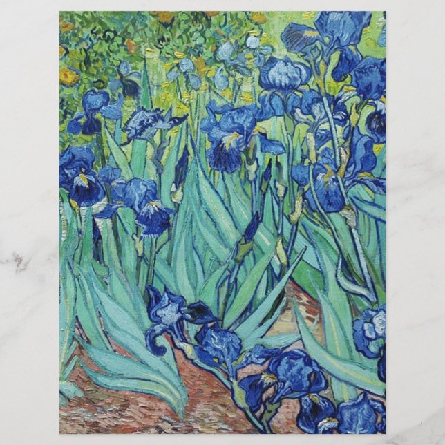 Irises, Vincent van Gogh (Front)