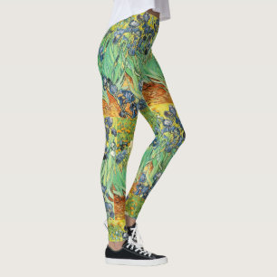 Irises_Vincent_van_Gogh_1889 Leggings