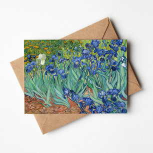 Irises   Vincent van Gogh Card