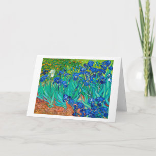Irises, Vincent van Gogh Card