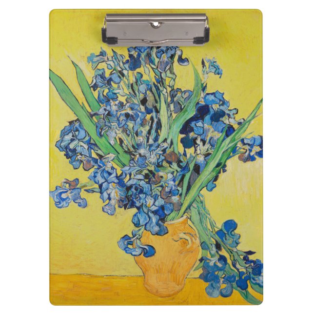 Irises  Vincent van Gogh        Clipboard (Front)