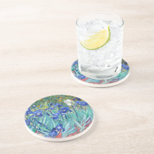 Irises Vincent van Gogh Coaster