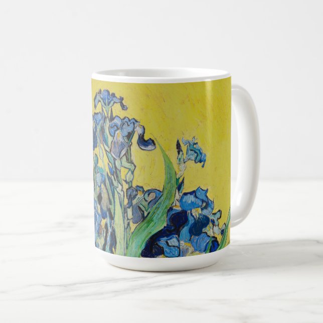 Irises  Vincent van Gogh     Coffee Mug (Front Right)