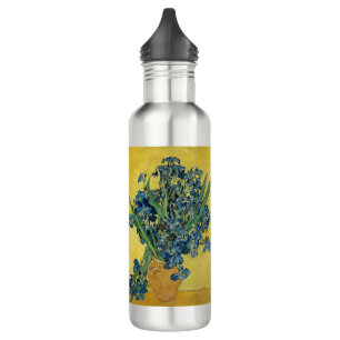 Irises - Vincent van Gogh Fine Art 710 Ml Water Bottle