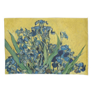  Irises - Vincent van Gogh Fine Art Pillowcase