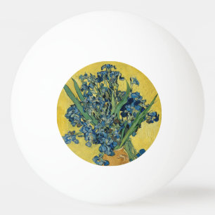  Irises - Vincent van Gogh Fine Art Ping Pong Ball