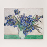 Irises | Vincent van Gogh | Jigsaw Puzzle<br><div class="desc">Irises is a 1890 painting by Vincent van Gogh.</div>