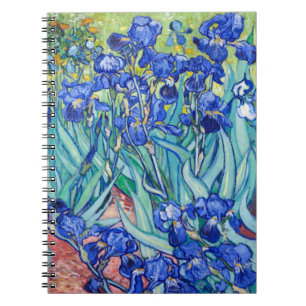 Irises Vincent van Gogh Notebook
