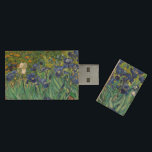 Irises Vincent van Gogh Painting 3.0 Flash Drive<br><div class="desc">Vincent van Gogh (Dutch, 1853 - 1890) Irises, 1889, Oil on canvas Unframed: 74.3 x 94.3 cm (29 1/4 x 37 1/8 in.) Framed: 94.9 x 114.9 x 11.4 cm (37 3/8 x 45 1/4 x 4 1/2 in.) The J. Paul Getty Museum, Los Angeles. Digital image courtesy of the...</div>