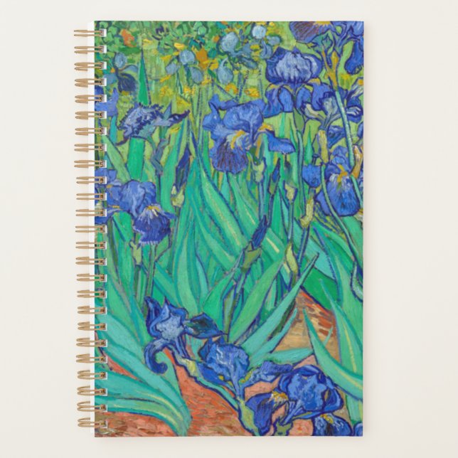 Irises Vincent van Gogh Planner (Front)