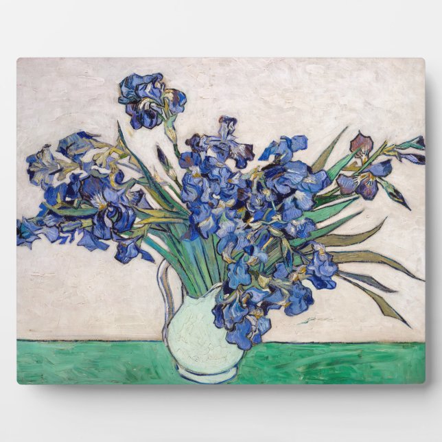 Irises | Vincent van Gogh | Plaque (Front)