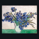 Irises | Vincent van Gogh | Poster<br><div class="desc">Irises is a 1890 painting by Vincent van Gogh.</div>