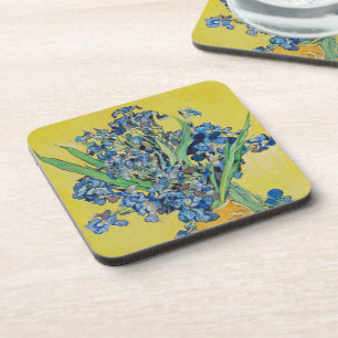 Irises Vincent van Gogh Poster Coaster