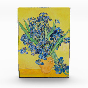 Irises Vincent van Gogh Poster Photo Block
