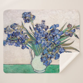 Irises | Vincent van Gogh | Sherpa Blanket