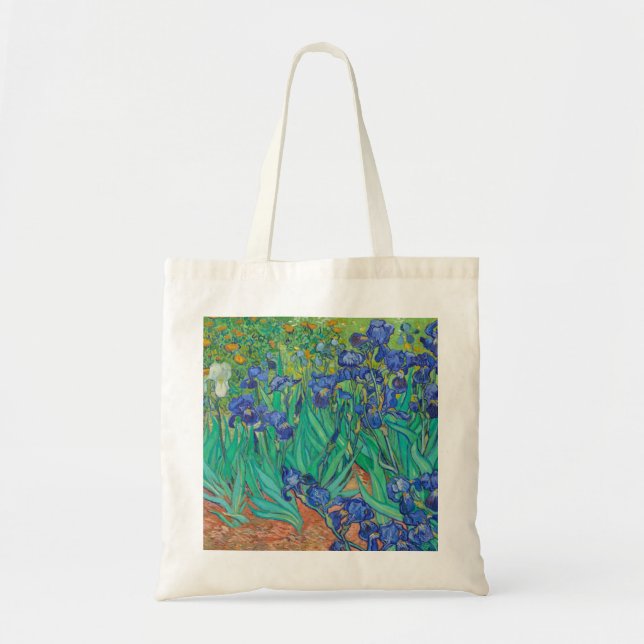 Irises Vincent van Gogh Tote Bag (Front)