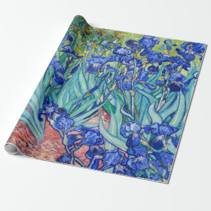 Irises Vincent van Gogh    Wrapping Paper