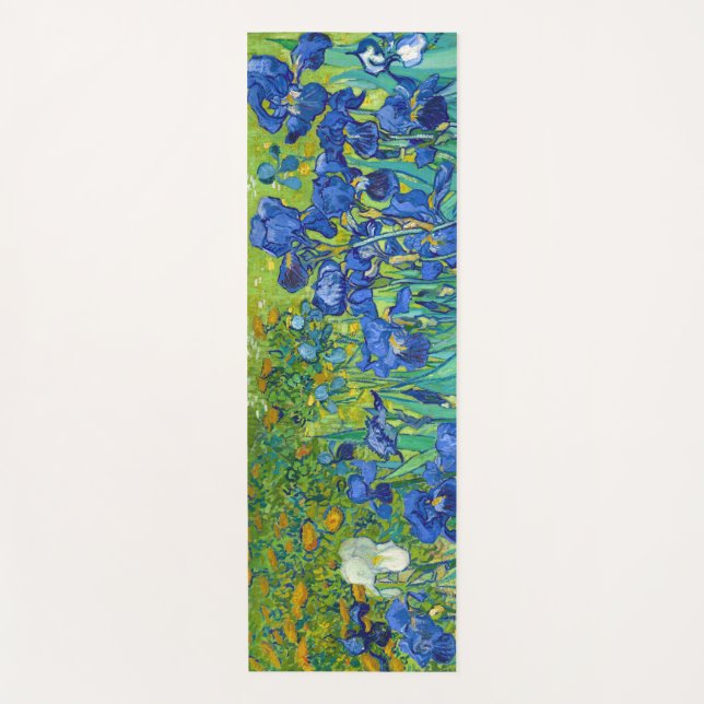 Irises, Vincent van Gogh Yoga Mat (Front)