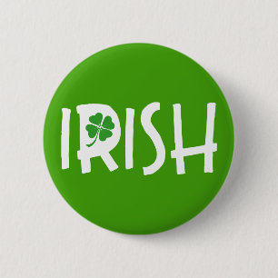 Irish. 6 Cm Round Badge