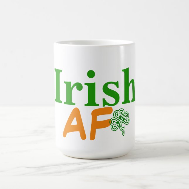 Irish AF Funny Coffee Mug (Center)
