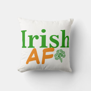Irish AF Funny Cushion
