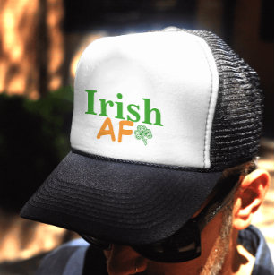 Irish AF Funny Trucker Hat