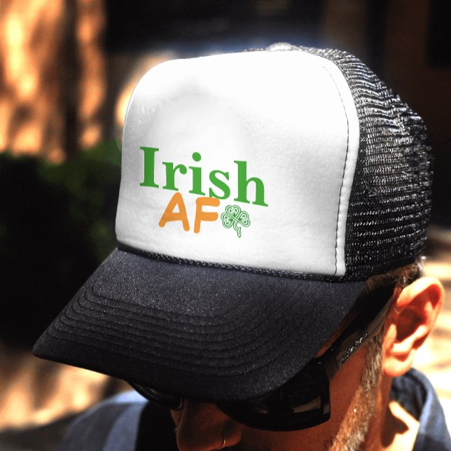 Irish AF Funny Trucker Hat (Creator Uploaded)