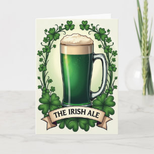 Irish Ale Celebration Card