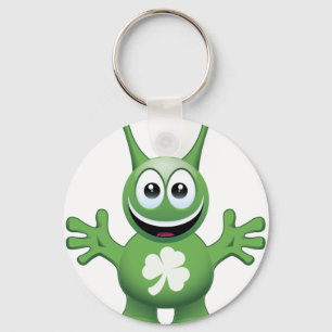 Irish Alien Key Ring
