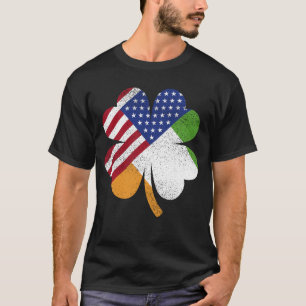 Irish American Flag Ireland Flag Men T-Shirt
