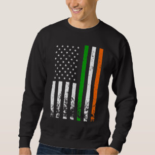 Irish American Flag Ireland Flag ST PATRICKS DAY G Sweatshirt