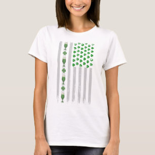 Irish American Flag Ireland Flag St Patricks Day G T-Shirt