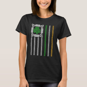 Irish American Flag Ireland Flag St Patrick's Day T-Shirt