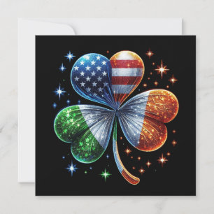 Irish American Flag  ST PATRICKS DAY
