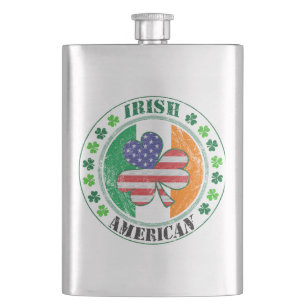 Irish American Hip Flask
