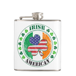 Irish American Hip Flask