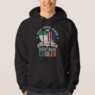 Irish American Mum Mothers Day Mama Country Irelan Hoodie