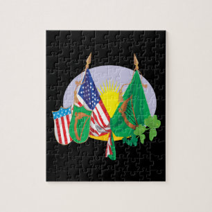 Irish American Pride Jigsaw Puzzle