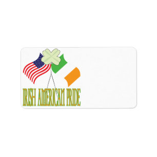 Irish American Pride Label