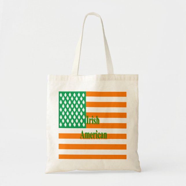 Irish American Tote Bag (Front)