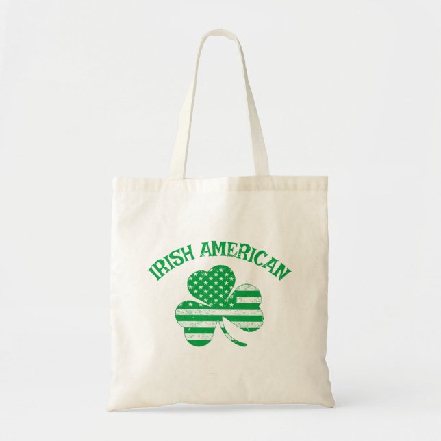 IRISH AMERICAN  TOTE BAG (Front)