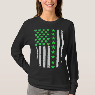Irish American USA Flag Patty's Day for St Patrick T-Shirt