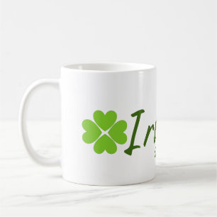 Irish and Shamrock St. Patrick Day Coffee Mug