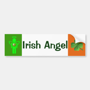 Irish Angel bumper sticker