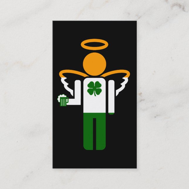 irish angel business card (Front)