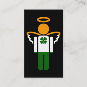 irish angel business card