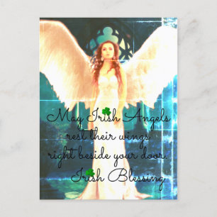 Irish Angel Postcard