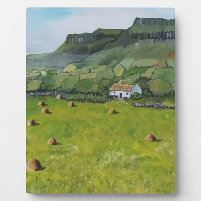 Irish Art Print Landscape Ireland Plaque (Front)