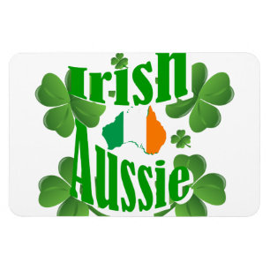 Irish aussie magnet